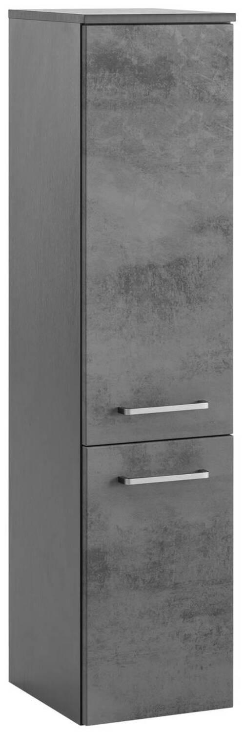 MIDISCHRANK 30/130/35 cm  - Dunkelgrau/Anthrazit, KONVENTIONELL, Holzwerkstoff (30/130/35cm) - Xora