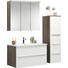 SEITENSCHRANK 35/125/37 cm - Ulmefarben/Alufarben, Design, Holzwerkstoff/Metall (35/125/37cm) - Novel SEITENSCHRANK 35/125/37 cm - Ulmefarben/Alufarben, Design, Holzwerkstoff/Metall (35/125/37cm) - Novel