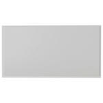 WANDSPIEGEL 115/60/2 cm  - Weiß, Design, Glas/Holzwerkstoff (115/60/2cm) - Xora