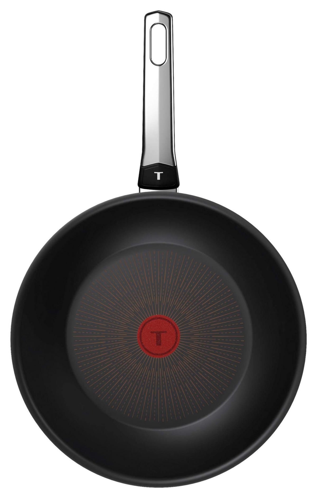 WOKPANNA 28 cm  - svart, Basics, metall (28cm) - Tefal