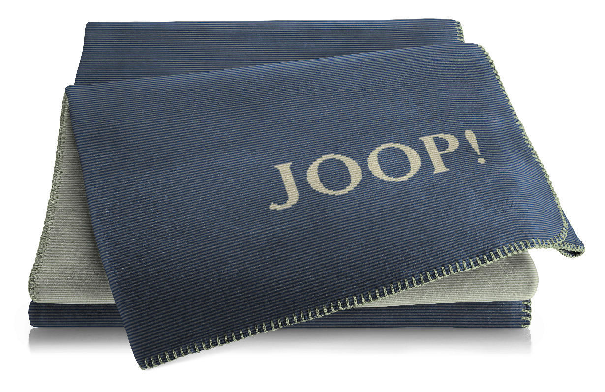 ODEJA 150/200 cm modra - modra, Konvencionalno, tekstil (150/200cm) - Joop!