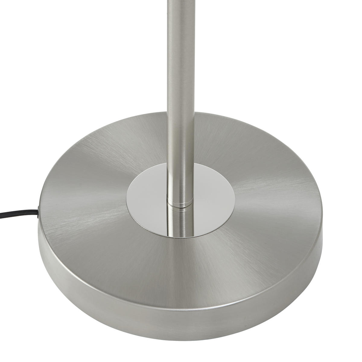 LED-Stehleuchte 30/30/181 cm    - Nickelfarben, KONVENTIONELL, Metall (30/30/181cm)