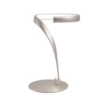 LED-TISCHLEUCHTE 17/24 cm   - Silberfarben, Design, Metall (17/24cm)