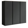 SCHUHSCHRANK Gardasee  in 121/111/33 cm  - Eichefarben/Anthrazit, Design, Holzwerkstoff (121/111/33cm) - Moderano