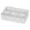 ORGANIZÉR bílá - bílá, Basics, plast (26/6,5/17cm)