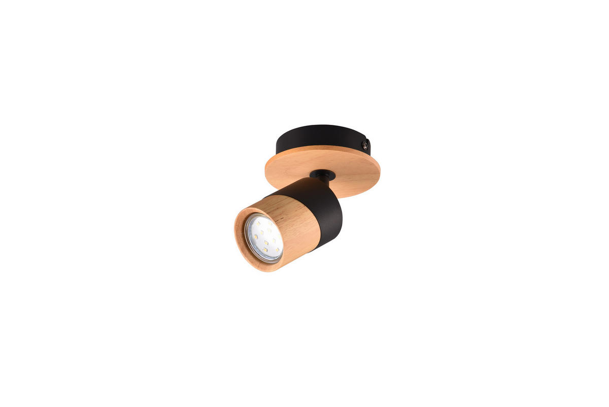 SPOTLIGHT Spot Aruni 11/15/13,5 cm   - brun/svart, Natur, metall/trä (11/15/13,5cm)