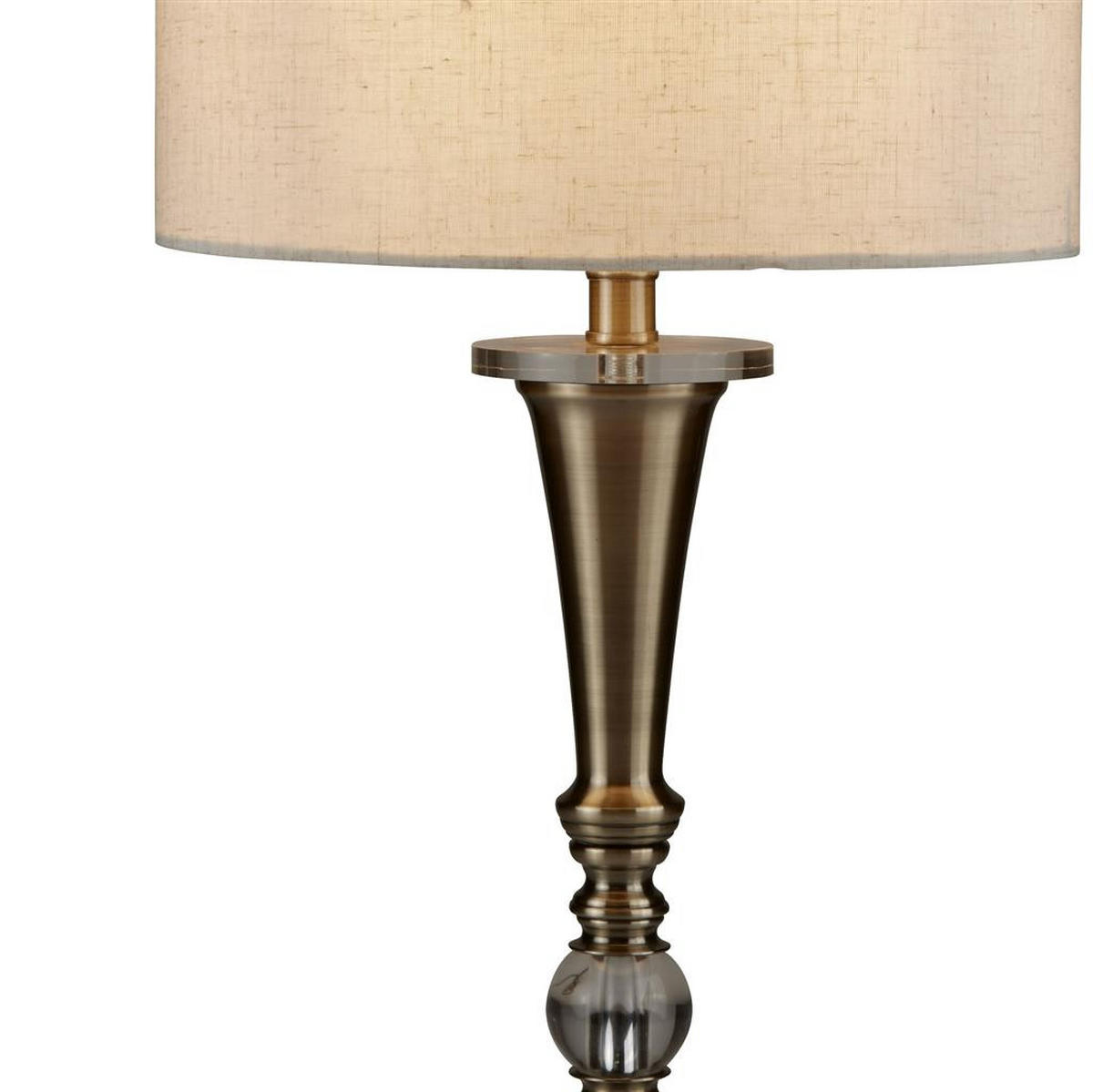 VEIOZĂ - crem/alămiu, Basics, plastic/metal (30/62/62cm)
