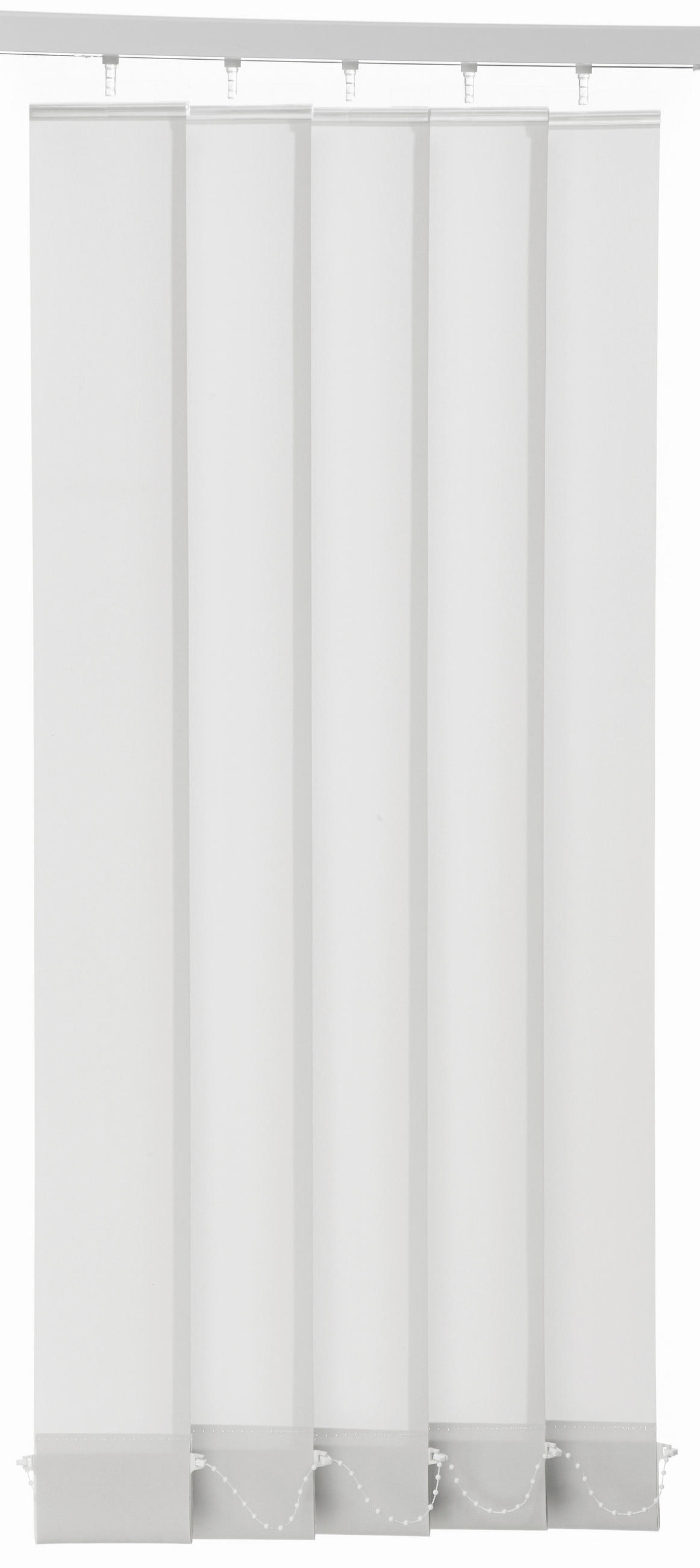 VERTIKALLAMELLEN  - Hellgrau, Basics, Textil (12,7/250cm) - Homeware