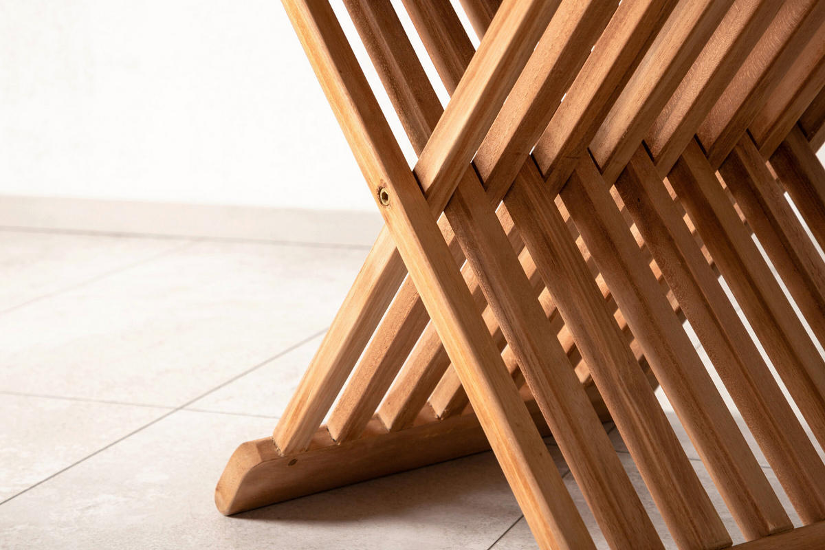 GARTENTISCH 40/40/43 cm  - Hellbraun, MODERN, Holz (40/40/43cm) - Gardena