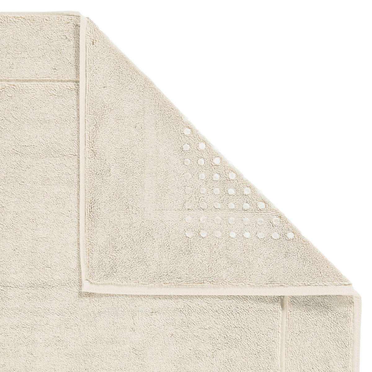 BADEMATTE London Creme 60/100 cm  - Creme, Basics, Textil (60/100cm) - Aquanova