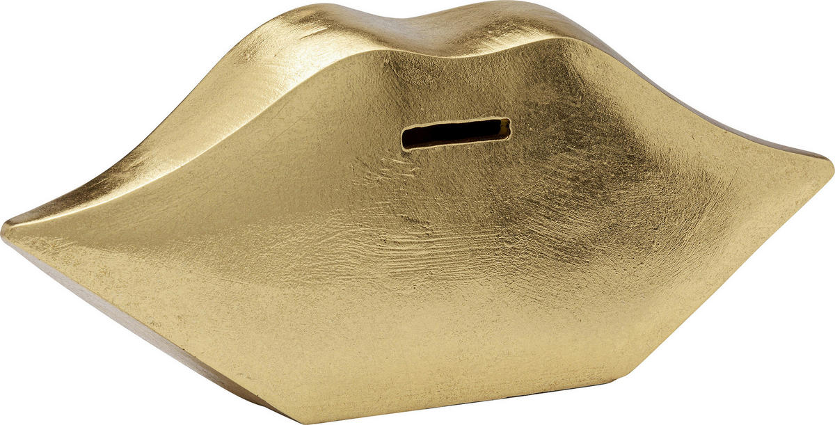 SPARDOSE - Goldfarben, Design, Kunststoff (28/13/9cm) - Kare-Design
