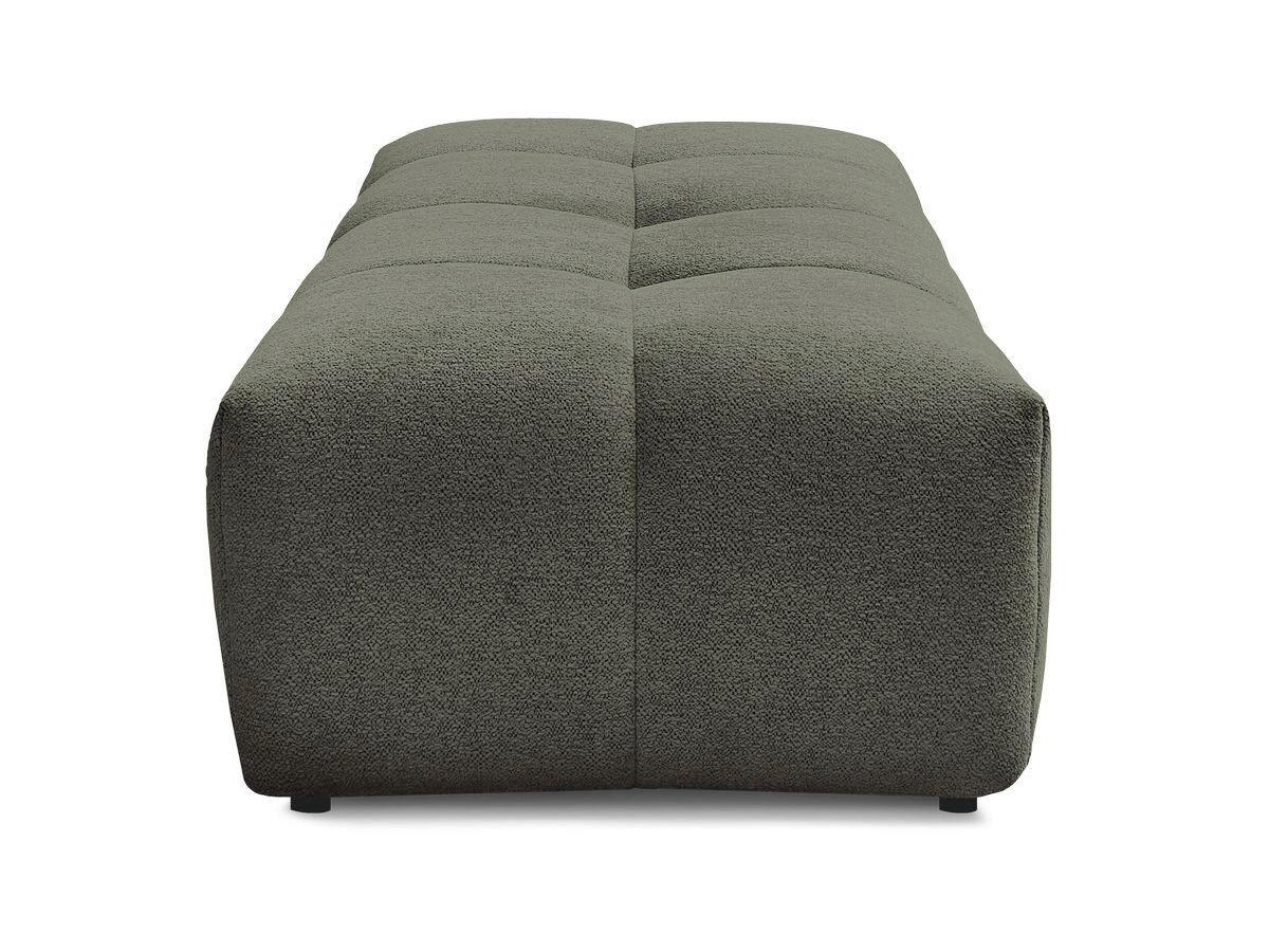 HOCKER EVEREST Flachgewebe Grün  - Schwarz/Grün, MODERN, Kunststoff/Textil (166/100/40cm)
