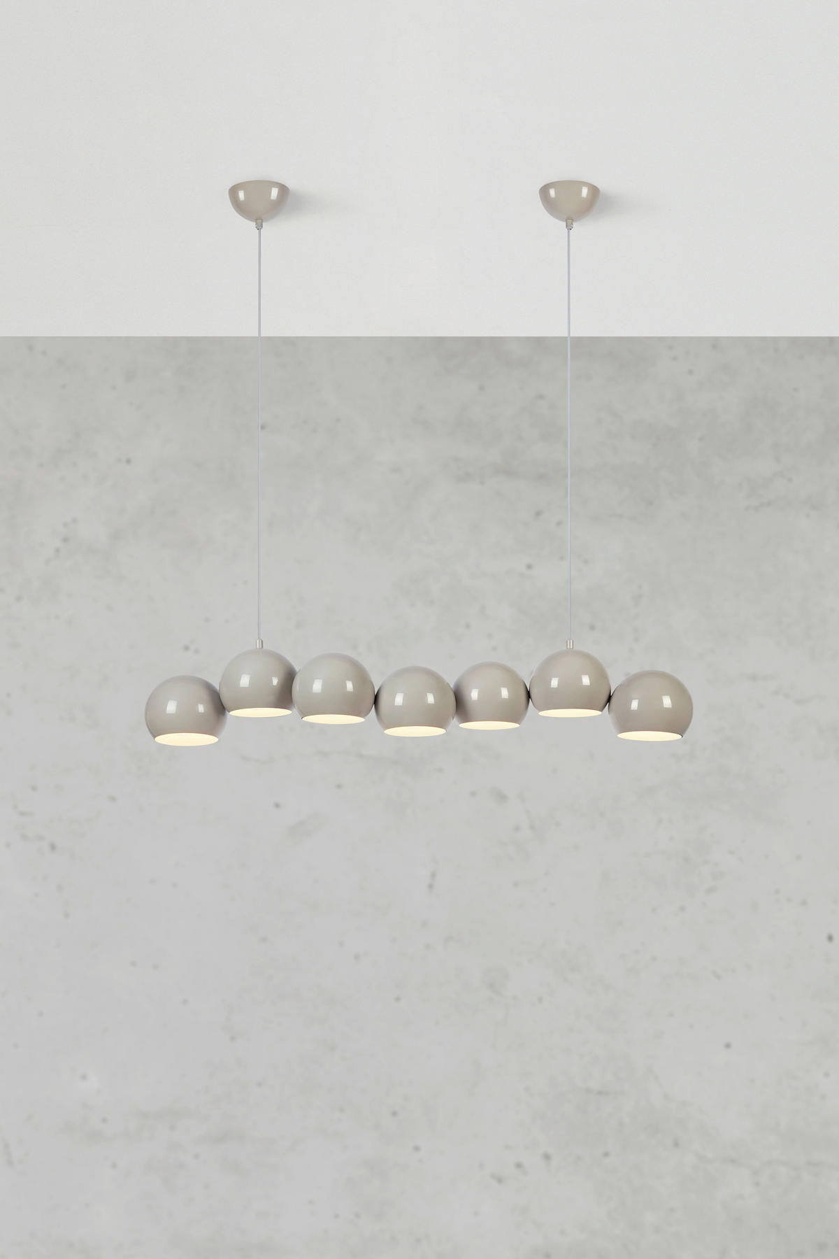 PENDELLEUCHTE CUPOLO 15/18 cm  - Greige, Trend, Metall (15/18cm) - Markslöjd