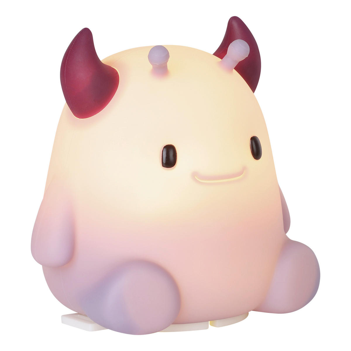 KINDER-NACHTLICHT 9,5/10,8 cm  - Violett/Weiß, Basics, Kunststoff (9,5/10,8cm)