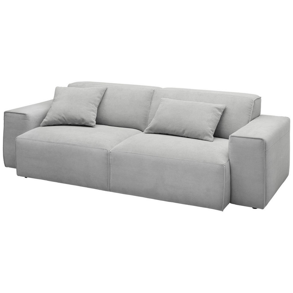 Thumbnail - Pure Home Lifestyle 3-Sitzer-Sofa, Hellgrau, Textil, 236x71x101 cm, Blauer Engel, Goldenes M, Oeko-Tex® Standard 100, DG...