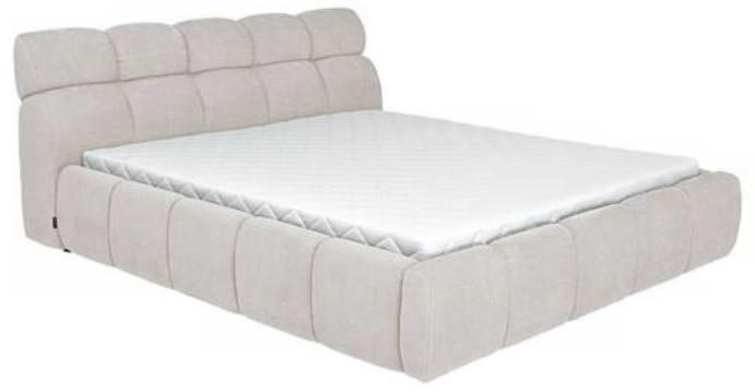 STOPPAD SÄNG 180/200 cm  i  - silver/svart, Design, trämaterial/trä (180/200cm) - Esposa
