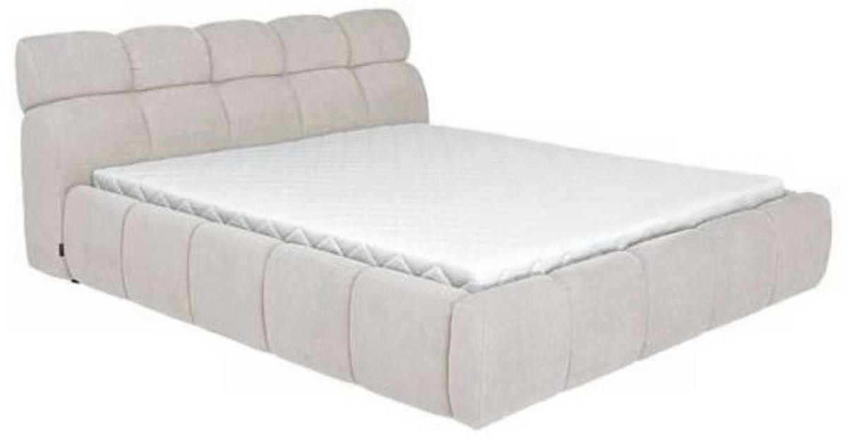 STOPPAD SÄNG 180/200 cm  i  - silver/svart, Design, trämaterial/trä (180/200cm) - Esposa