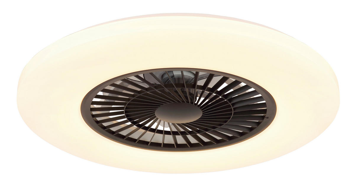 VENTILATOR STROPNI  crna, bijela   crna, bijela  ALVA  - bijela/crna, Konvencionalno, plastika (59,5/15,4cm) - Globo