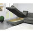 Ecksofa Hellgrau - Chromfarben/Hellgrau, Design, Textil/Metall (275/198cm) - Venda Ecksofa Hellgrau - Chromfarben/Hellgrau, Design, Textil/Metall (275/198cm) - Venda