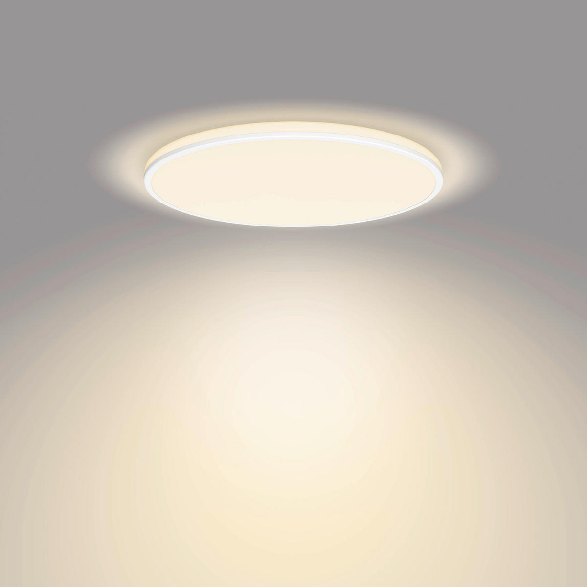 LED-DECKENLEUCHTE Ozziet   - Weiß, Basics, Metall (4,5/40/4,5cm) - Philips