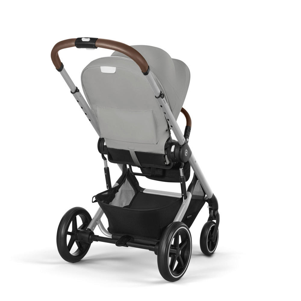 KINDERWAGEN Balios S Lux  - Silberfarben/Hellgrau, Basics, Textil/Metall (91/60/110cm) - Cybex