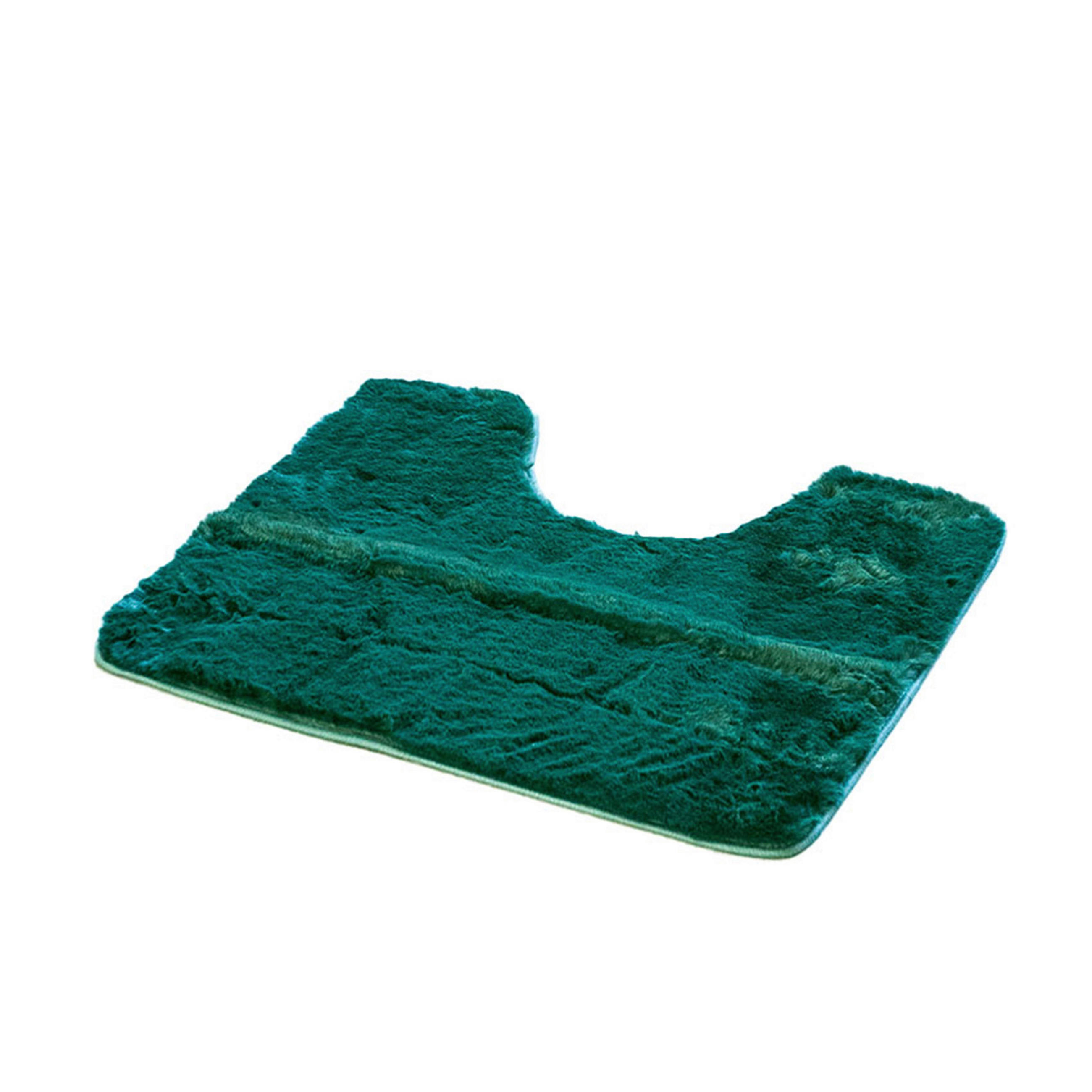 FÜRDŐSZOBASZŐNYEG   sötétzöld   - sötétzöld, Basics, textil (50/2/60cm)