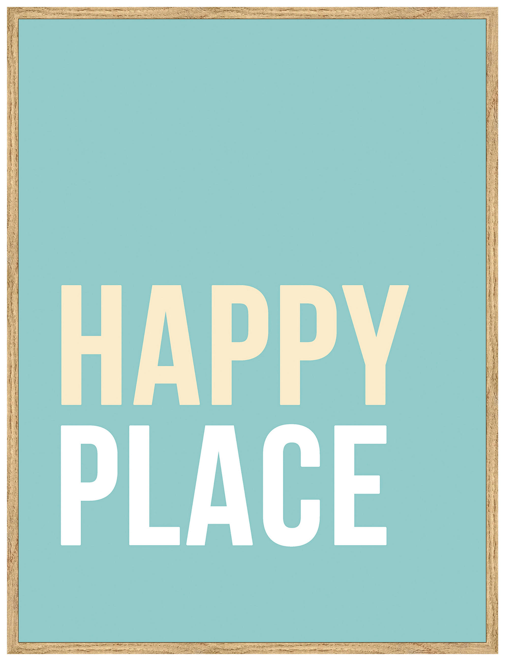 KUNSTDRUCK 30/40 cm  - Eichefarben/Multicolor, LIFESTYLE, Holzwerkstoff (30/40cm) - Monee