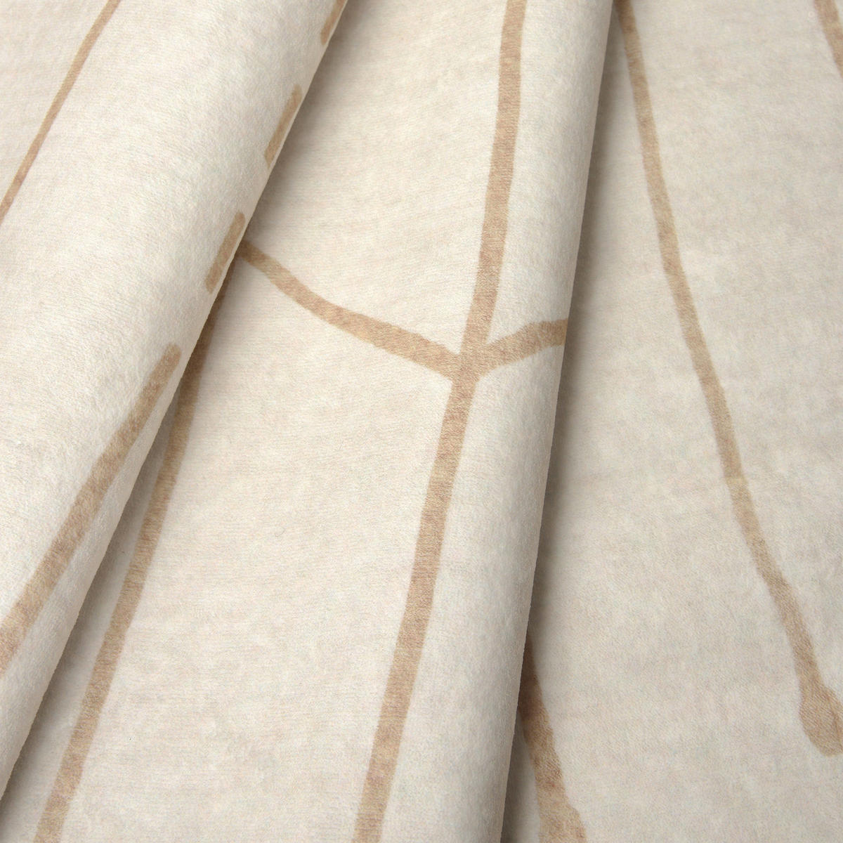 FLACHWEBETEPPICH 130/190 cm LIVING-TUAREG Creme, Honig  - Creme/Honig, Design, Kunststoff/Textil (130/190cm) - Lindorug
