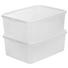 BOX S VÍKEM, 10 l - průhledné, Basics, umělá hmota (36,3/26,6/13,4cm) - Rotho BOX S VÍKEM, 10 l - průhledné, Basics, umělá hmota (36,3/26,6/13,4cm) - Rotho