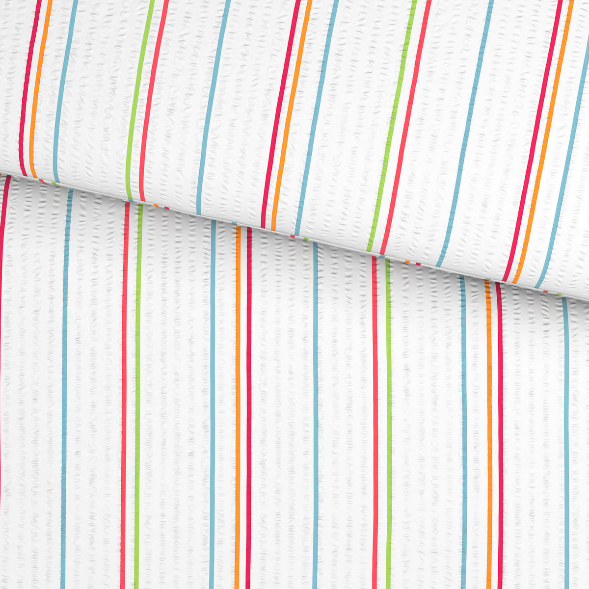 BETTWÄSCHE Mavie Seersucker 140/200 cm  - Multicolor, KONVENTIONELL, Textil (140/200cm) - Esposa