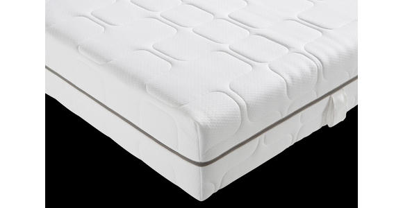 KOMFORTSCHAUMMATRATZE 90/200 cm Höhe ca. 26 cm  - Weiß, Basics, Textil (90/200cm) - Xora