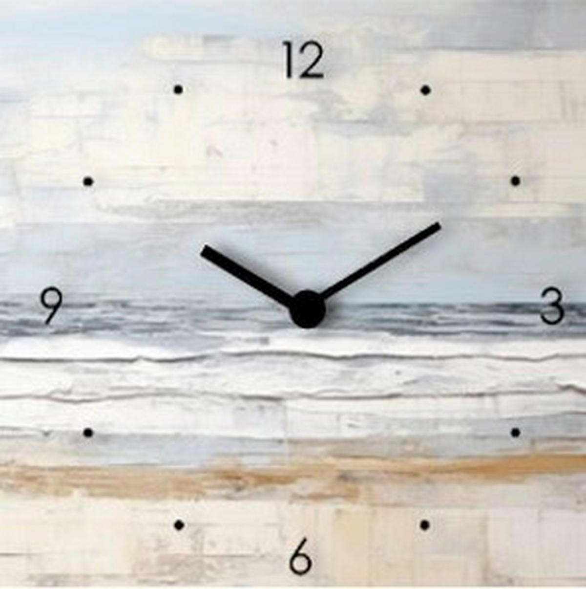 WANDUHR Multicolor 30/30/3,1 cm  - Multicolor, Basics, Glas (30/30/3,1cm) - Euroart