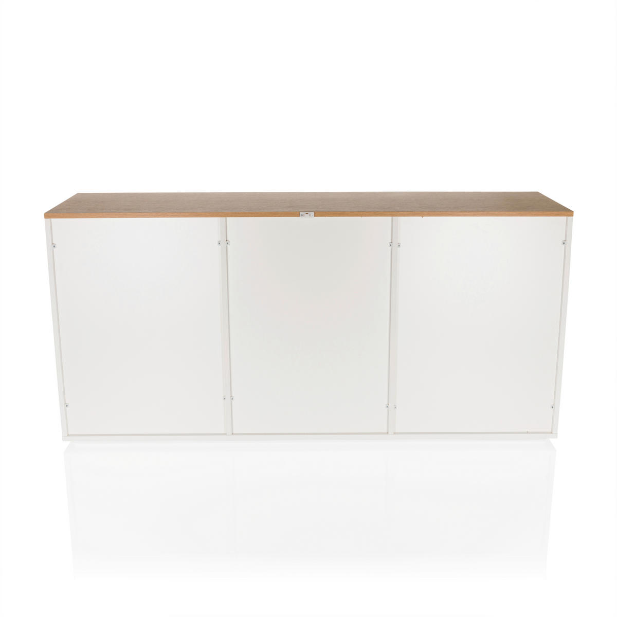 SIDEBOARD  in 160/76/40 cm  - Eichefarben/Weiß, MODERN, Holzwerkstoff (160/76/40cm) - MID.YOU