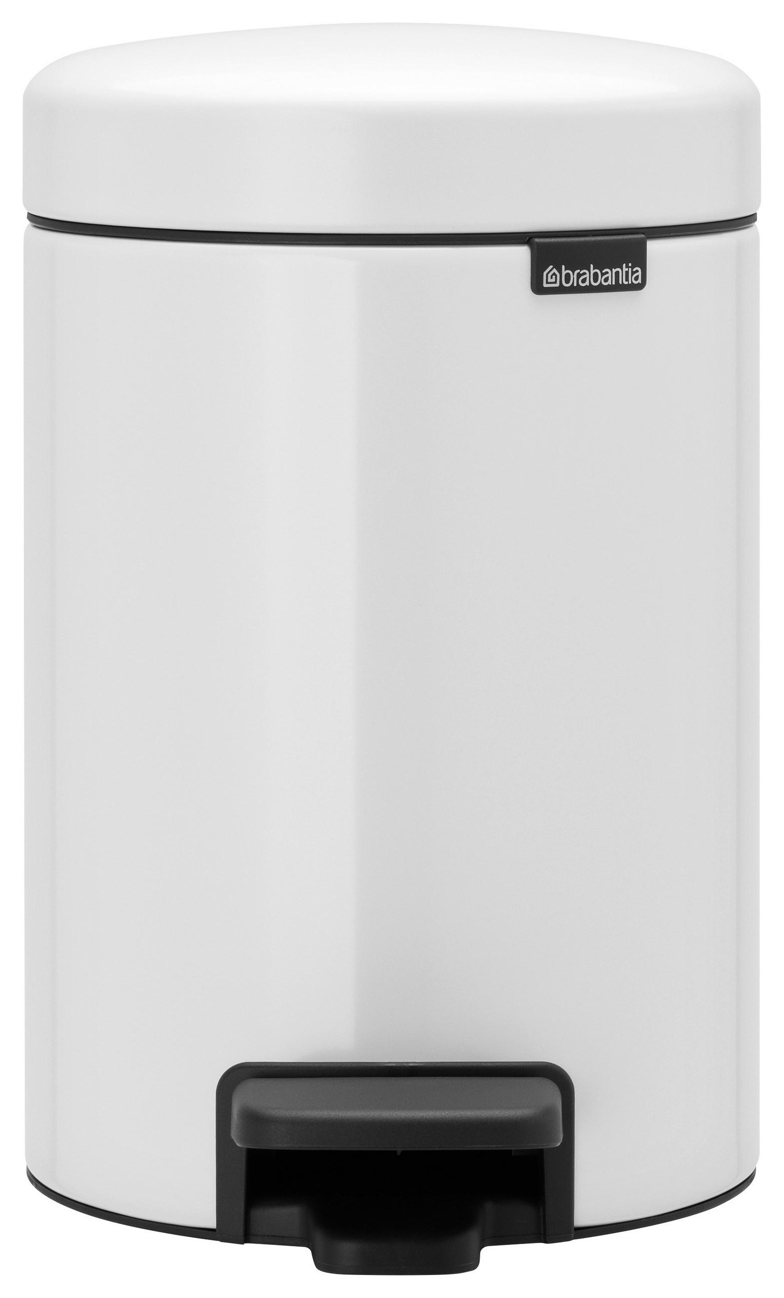 KANTA SA PAPUČICOM  3 l   - bela, Dizajnerski, plastika (16,8/26,4/23,5cm) - Brabantia