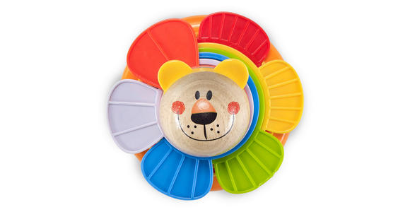 STAPELTURM - Multicolor, Natur, Holz/Kunststoff (10,7/11/3,9cm) - My Baby Lou