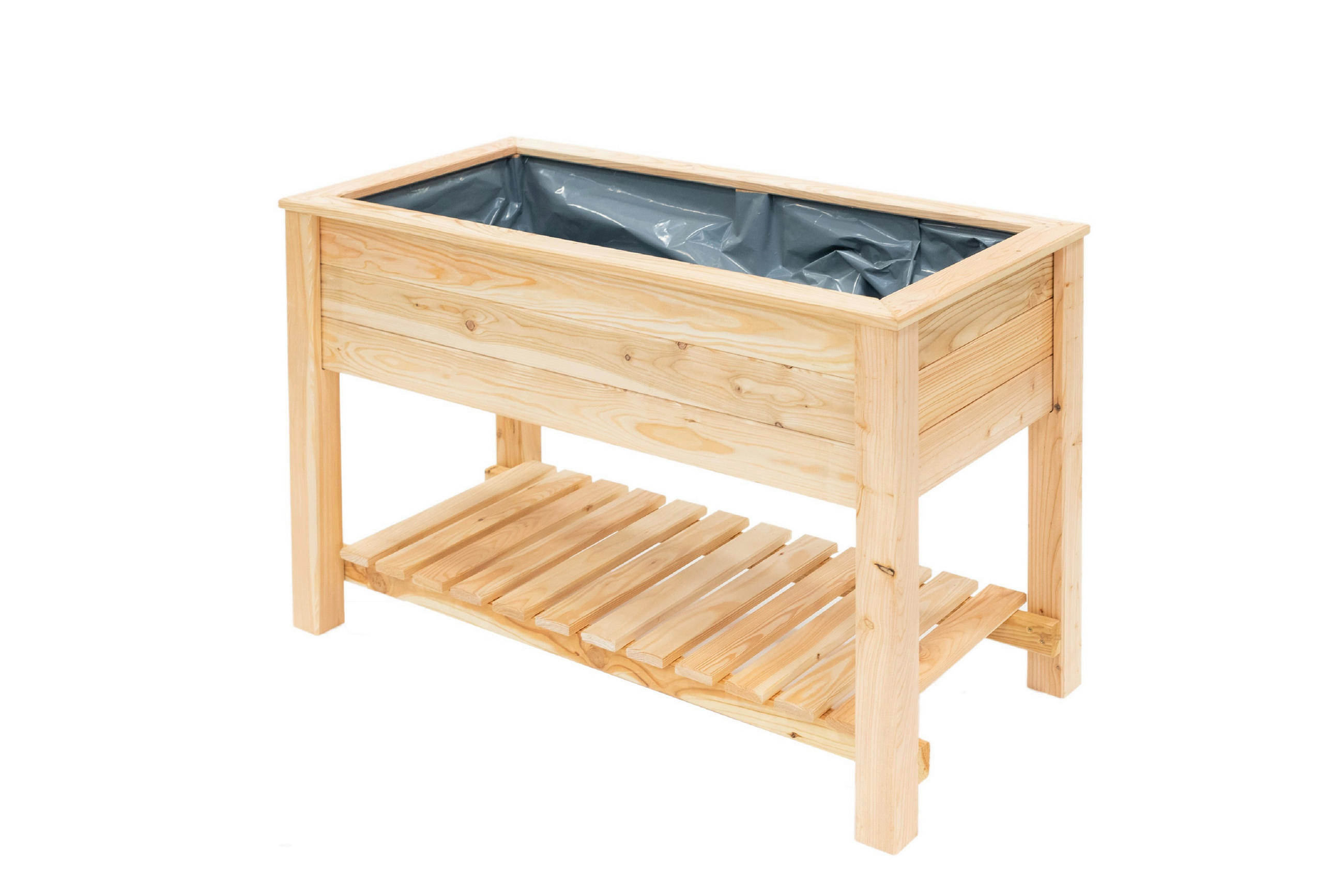 HOCHBEET  - Lärchefarben, KONVENTIONELL, Holz (120/65/75cm) - Ambia Garden