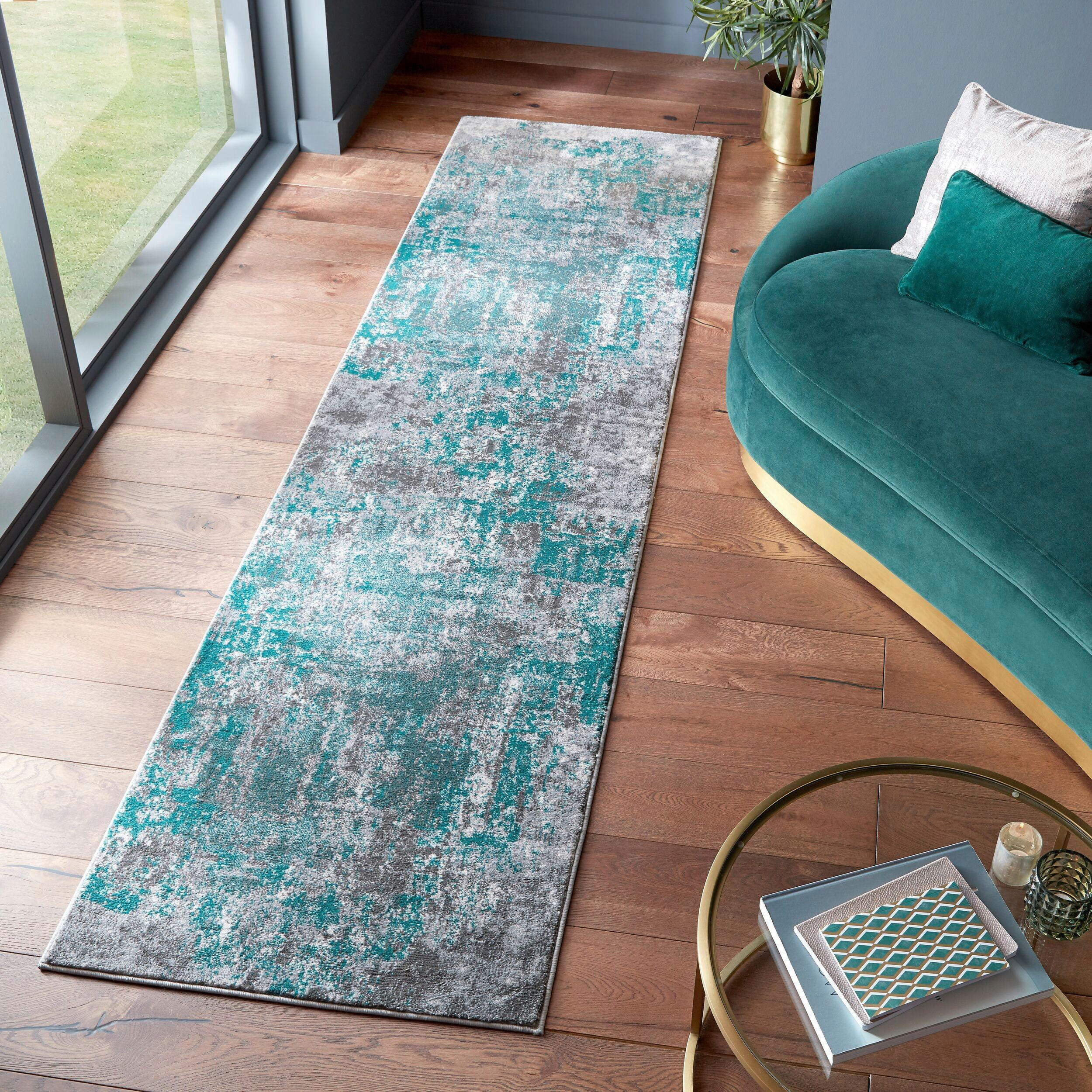 LÄUFER 80/300 cm Cocktail  - Grün, Basics, Textil (80/300cm) - Xora