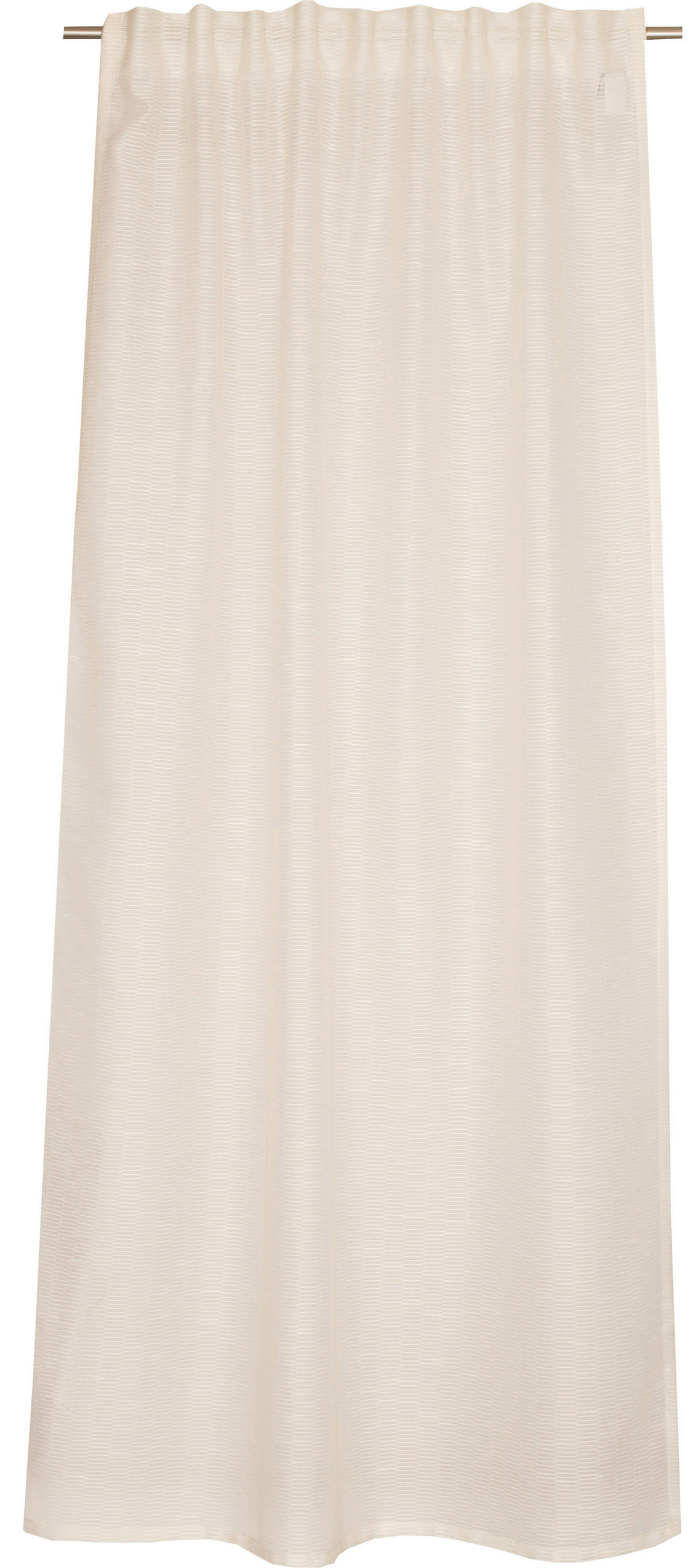 FERTIGVORHANG Meshwork transparent 130/250 cm   - Creme, Basics, Textil (130/250cm) - Schöner Wohnen