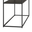 KONSOLENTISCH Schwarz  - Schwarz, Basics, Holzwerkstoff/Metall (99,4/32,4/79cm) - Xora