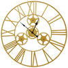 ZIDNI SAT  60 cm        - zlatna, Osnovno, metal (60cm) - Ambia Home