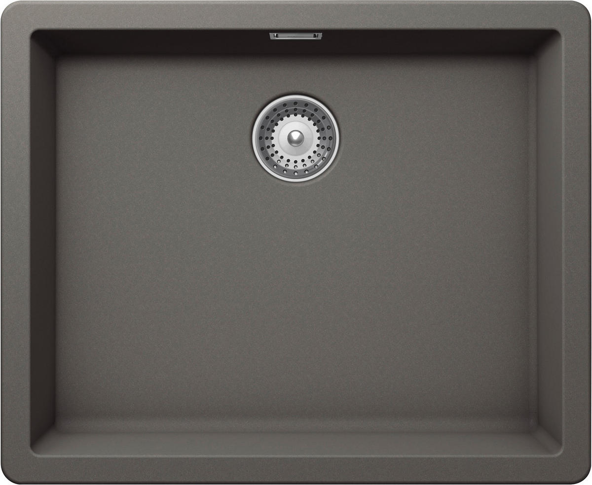 SPÜLE GREN100LASIL  - Grau, Basics, Stein (55,6/45,6cm) - Schock