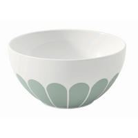 MÜSLISCHALE Fleur Vert  - Salbeigrün/Weiß, Design, Keramik (14/7cm) - Villeroy & Boch
