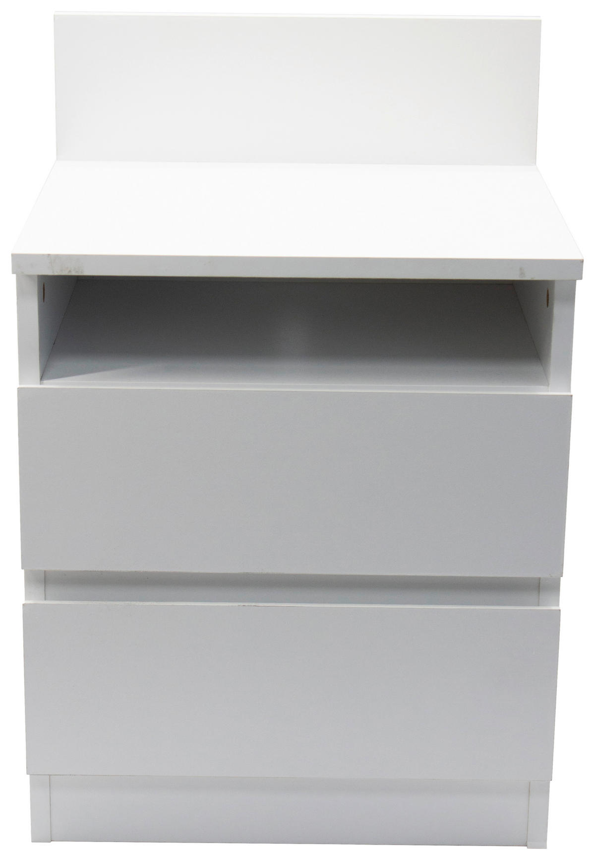 NACHTSCHRANK 39,7/59/32 cm, Weiß,  - Weiß, Basics, Holzwerkstoff (39,7/59/32cm) - Boxxx