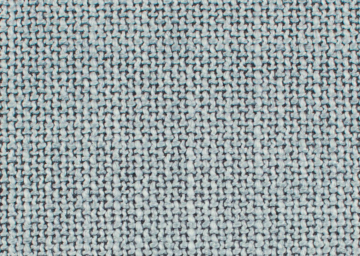 3-SITZER-SOFA in Webstoff Hellgrau  - Hellgrau/Schwarz, Design, Kunststoff/Textil (250/80/117cm) - home24
