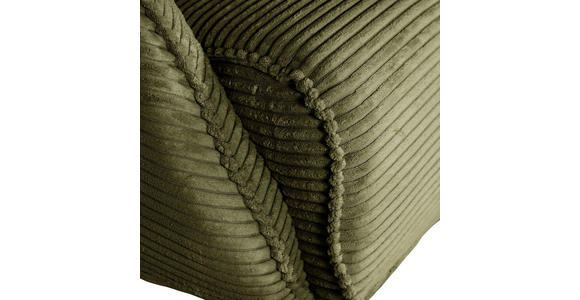 OHRENSESSEL Cord Grün  - Schwarz/Grün, Design, Textil/Metall (83/106/89cm) - Landscape