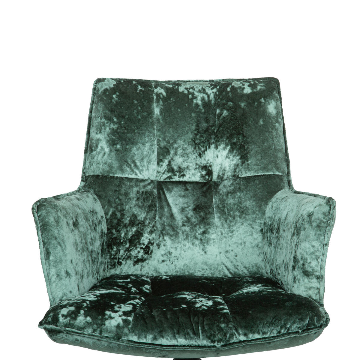 KAROSSZÉK fekete, olajkék  - olajkék/fekete, Design, textil/fém (59/89,5/63cm) - Novel