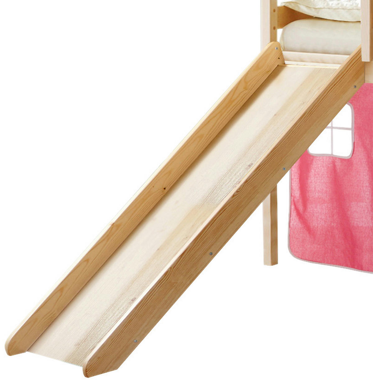 IGRALNA POSTELJA - barve bora/pink, Natur, les (90/200cm) - MID.YOU