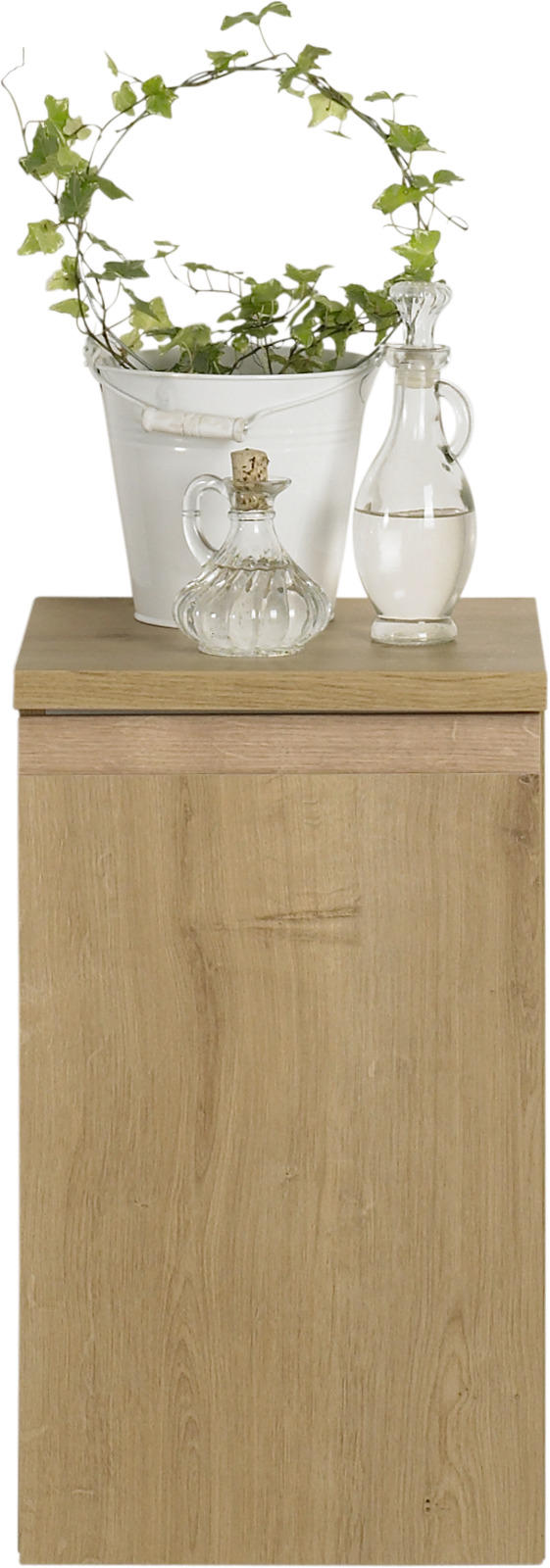 UNTERSCHRANK 30/50,2/32,5 cm   - Eichefarben, Design, Glas/Holzwerkstoff (30/50,2/32,5cm)