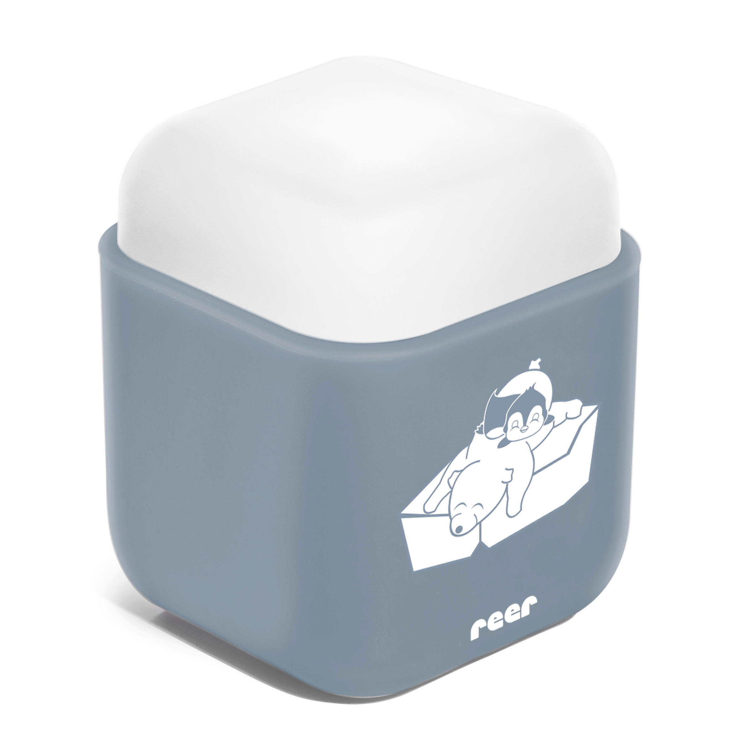 Reer Kinder-Nachtlicht Graublau 6x7.5x6 cm
