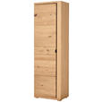 GARDEROBENSCHRANK  in 62/196/38 cm  - Wildeiche/Anthrazit, Natur, Holz/Holzwerkstoff (62/196/38cm) - Linea Natura